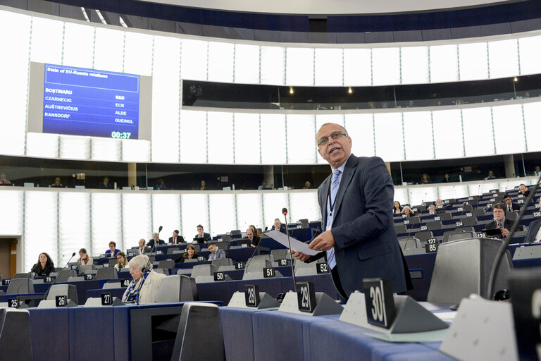 Fotografia 4: Plenary session week 24 2015 in Strasbourg- State of EU-Russia relations