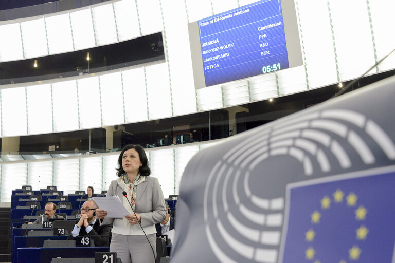 Fotografia 42: Plenary session week 24 2015 in Strasbourg- State of EU-Russia relations