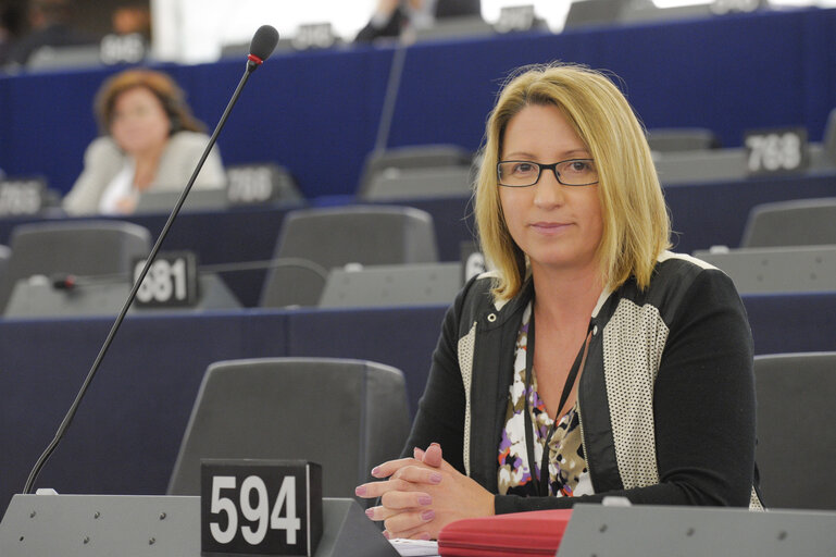 Снимка 14: Plenary session in Strasbourg - week 24  2015