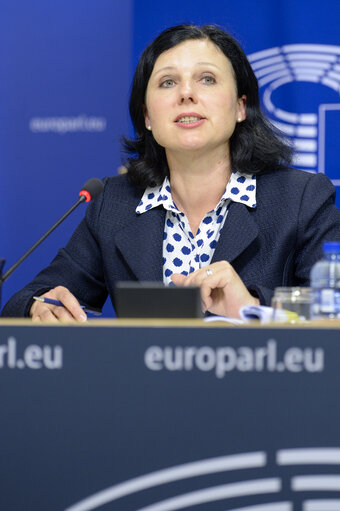 Fotografia 8: Press conference on data protection