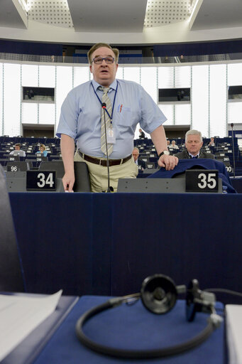 Fotografia 40: Plenary session week 24 2015 in Strasbourg- State of EU-Russia relations