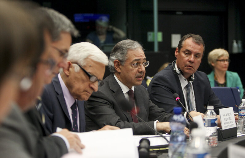 Foto 13: IPOL - Conference of Committee chairs  Exchange of views with the President of the European Court of Auditors