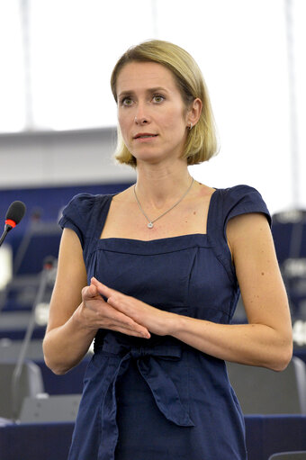 Fotografia 17: Plenary session week 24 2015 in Strasbourg - Strategic military situation in the Black Sea Basin following the illegal annexation of Crimea by Russia