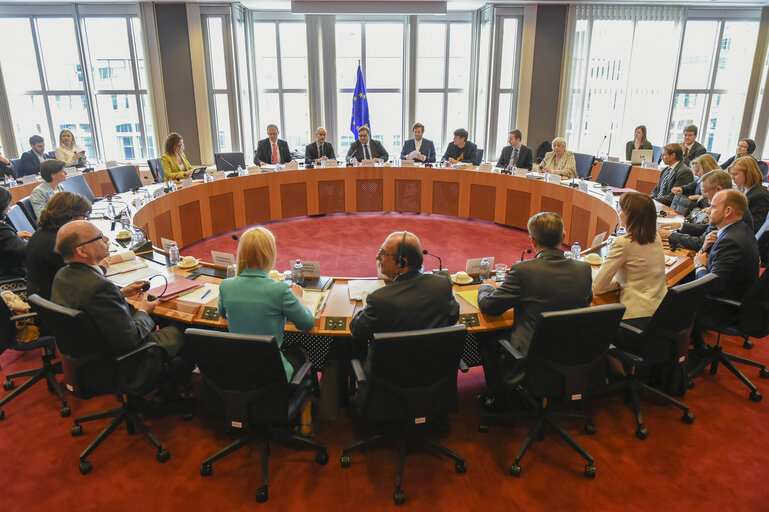 Fotografi 1: LIBE Committee meeting:  Trialogue on Data protection