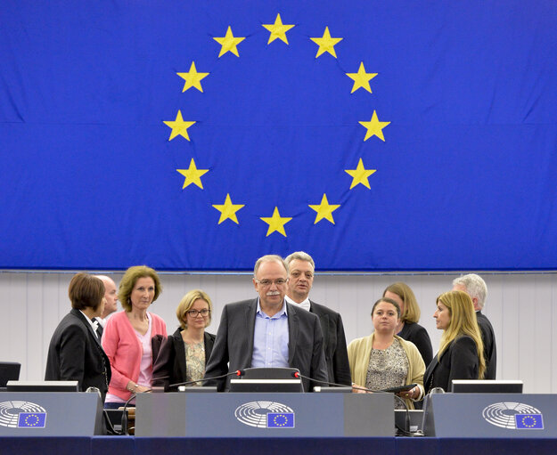 Fotografia 35: Plenary session week 24 2015 in Strasbourg - Strategic military situation in the Black Sea Basin following the illegal annexation of Crimea by Russia