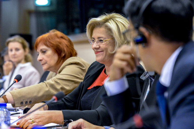 Fotografie 3: REGI Committee - Exchange of views with the Commissioner in charge of Regional policy