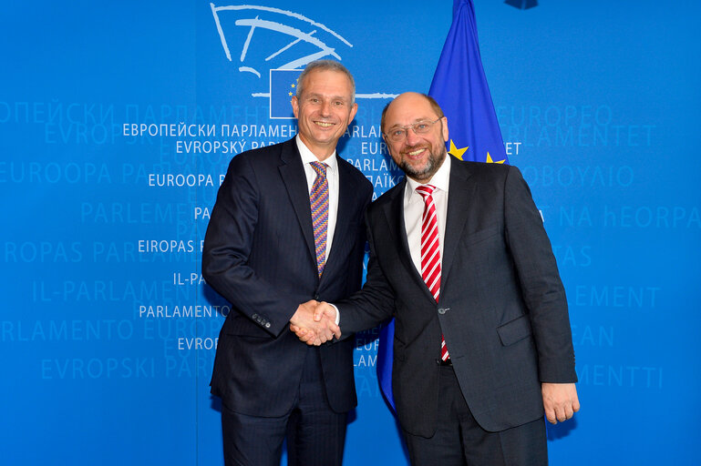 Fotografi 1: EP President meets with David LIDINGTON - UK Minister of State for Europe