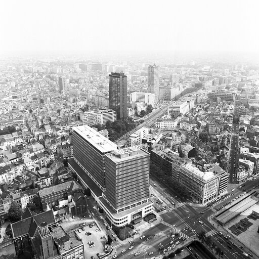 Fotagrafa 19: Aerial view of the City of Brussels