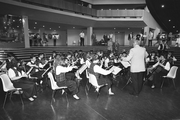 Foto 1: Scottish Orchestra at the European Parliament in Strasbourg