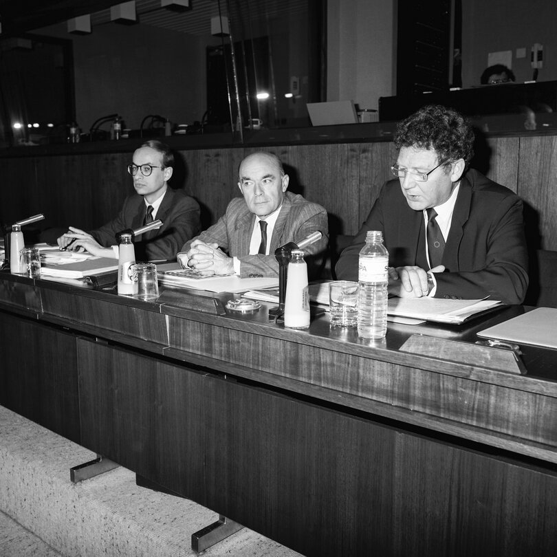 Meeting at the European Parliament in Brussels