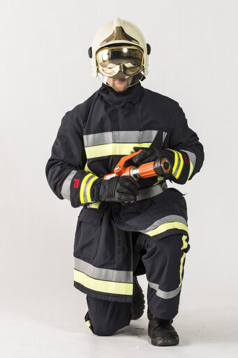 Fotogrāfija 1: Fireman, Firefighter