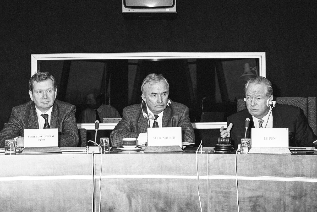 European Right Meeting (ER) at the European Parliament in Strasbourg