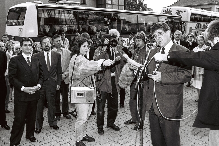 Fotografi 13: Openning ceremony in Strasbourg for UNICEEF Bank