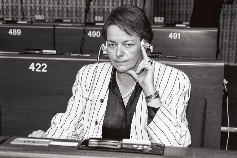 Foto 1: Hedwig KEPPELHOFF-WIECHERT meets with MEPs