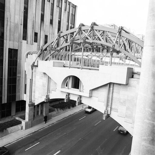 Passerelle Belliard in Brussels