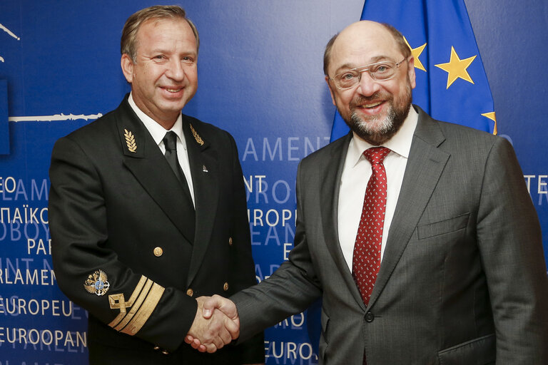 Martin SCHULZ - EP President meets with the Headmaster of the Technical University of Kaliningrad