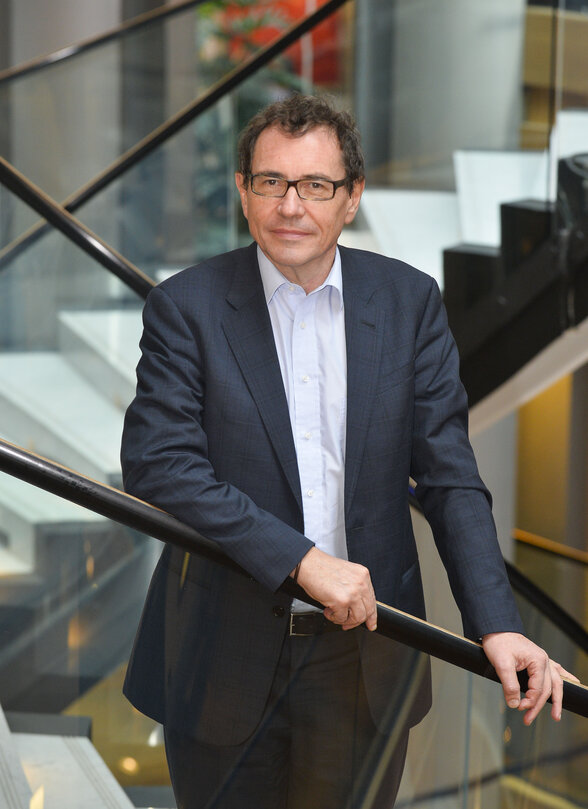 MEP Robert ROCHEFORT in the European Parliament in Strasbourg