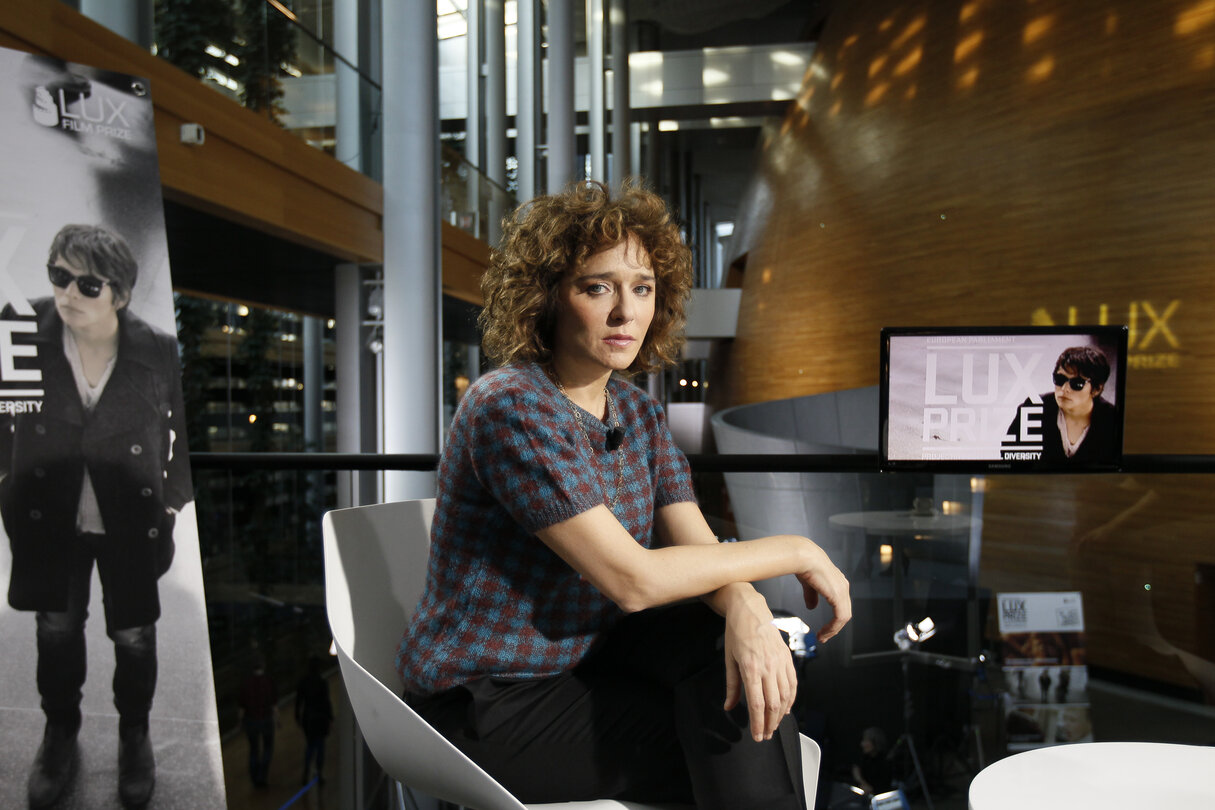 Valeria GOLINO, actress, director and producer, candidate for the LUX Prize 2013.