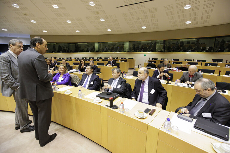 Photo 8 : High level visit of the Spanish Parliament to the EP