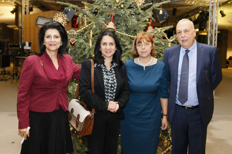 Photo 1: Meeting of the Working Group Middle east delegation for relations with Israel and the delegation for relations with the Palestinian Legislative Council