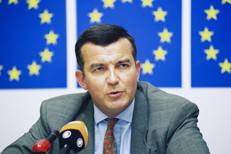 Φωτογραφία 11: Press conference in Strasbourg