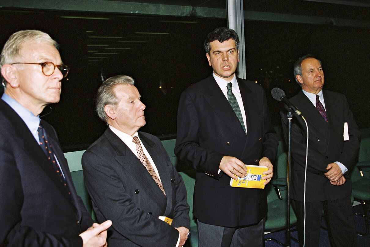 Presentation of the book entitled Kontinent Europa - Kern, Ubergange, Grenzen