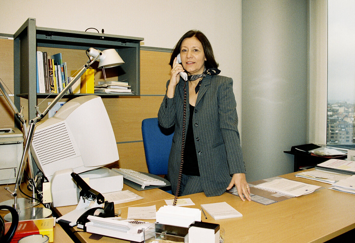 MEP Ewa KLAMT at the European Parliament