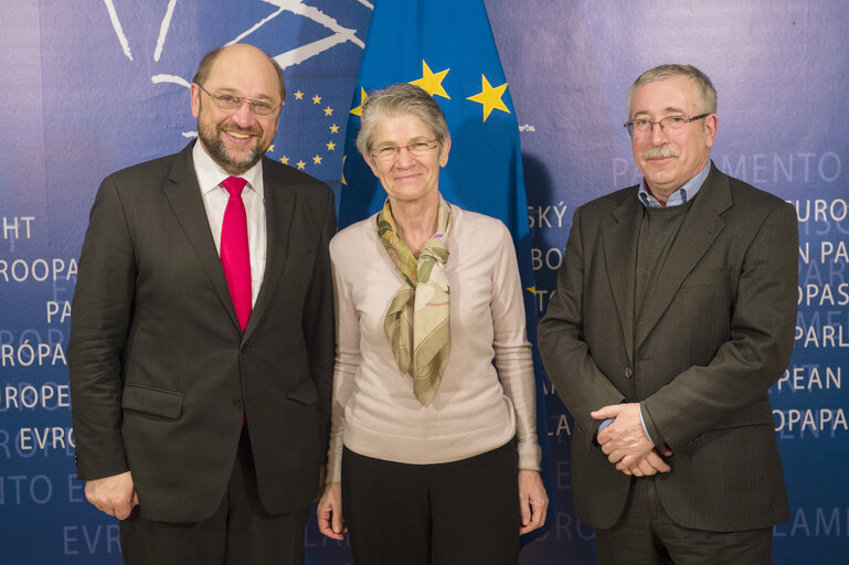 EP President meets with secretary general of the european trade union confederation (ETUC)