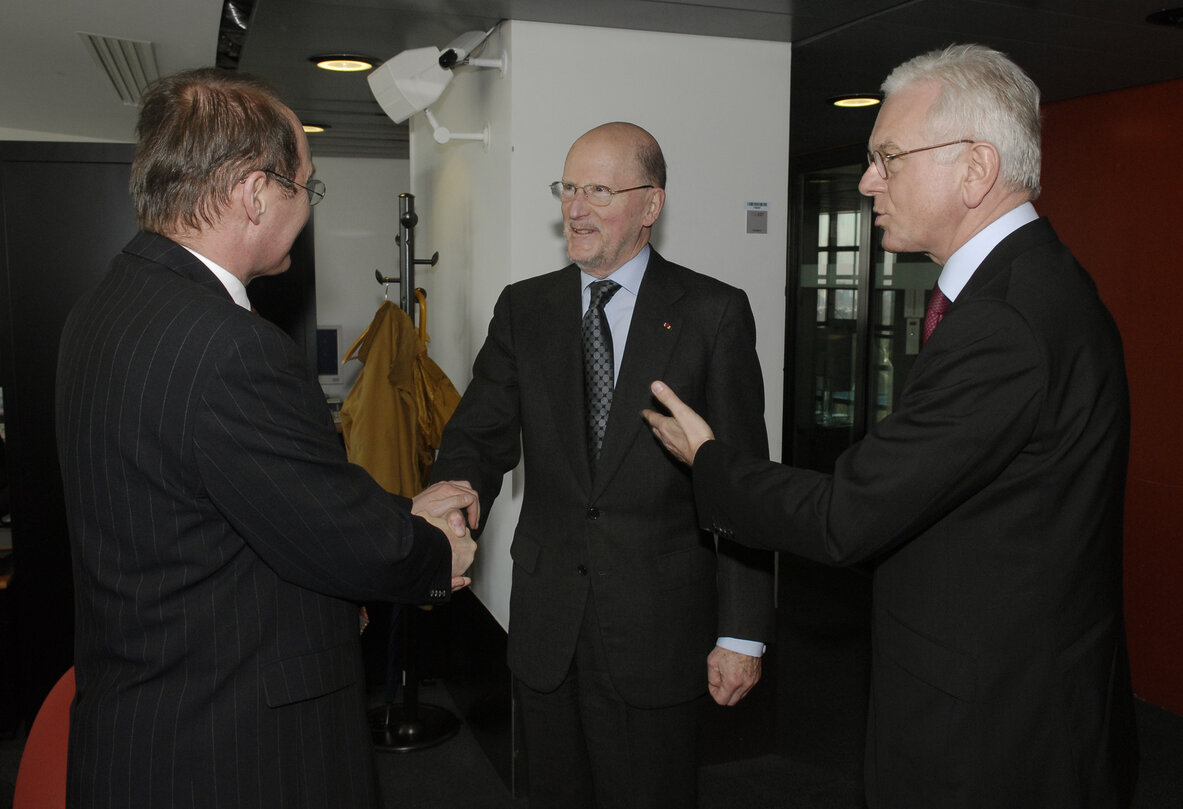 EP President meets with the former Prime Minister of Bulgaria.