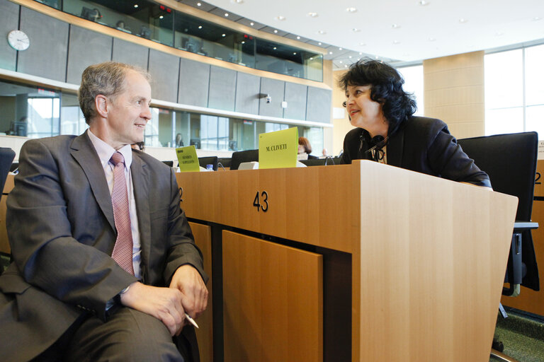 Fotografie 6: ENVI Committee meeting in Brussels - Exchange of views with the Commissioner in charge of Environment