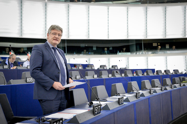 Fotografija 3: Jörg MEUTHEN in the EP in Strasbourg