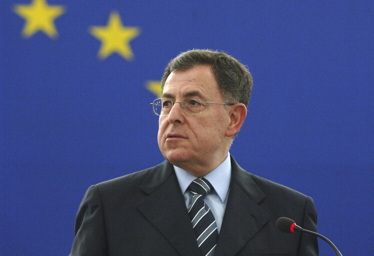 Fotografija 10: Plenary session in Strasbourg - Address by Fouad SINIORA, Prime Minister of Lebanon