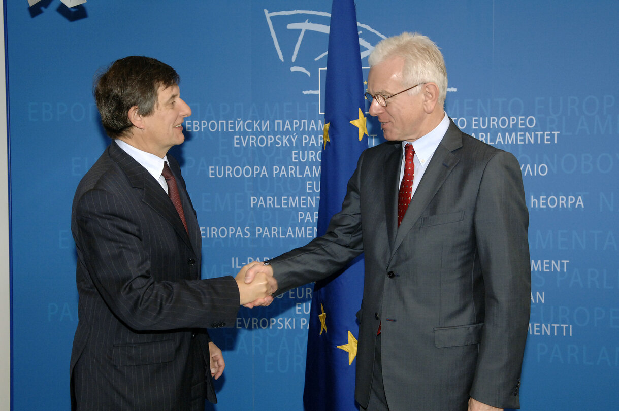 EP President welcomes the French Minister of State for European Affairs.