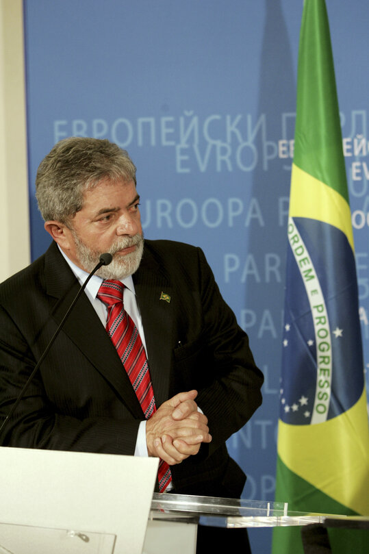 Press conference following the EP President's meeting with the President of Brazil.