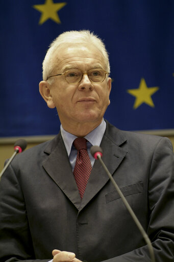 Plenary session in Brussels - Formal sitting : Georgi PARVANOV, President of Bulgaria