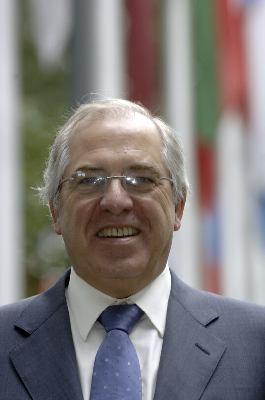 Portrait of MEP Jose Albino SILVA PENEDA in Brussels