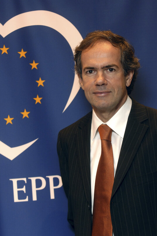 Portrait of MEP Sergio MARQUES in Brussels