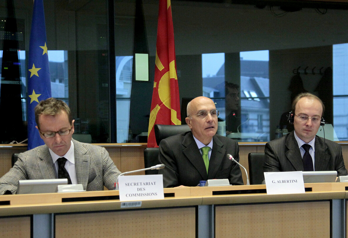 Committee on Foreign Affairs  Discussion with Minister of Foreign Affairs of the former Yugoslav Republic of Macedonia