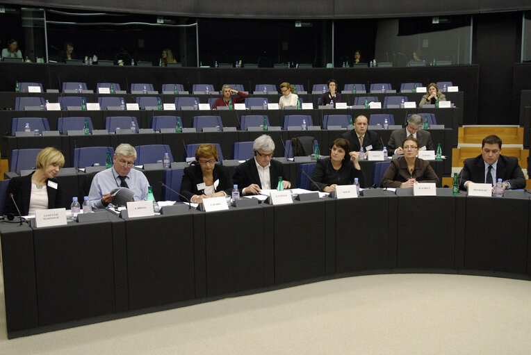 Valokuva 7: The EU-Croatia joint parliamentary Meeting