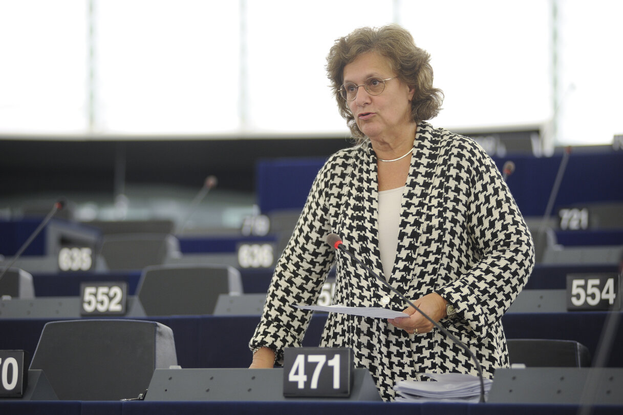 MEPs during Plenary Session in Strasbourg - Week 37