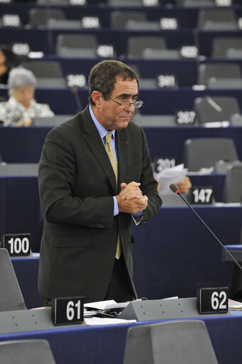 Mep at the Plenary Session in Strasbourg, week 37