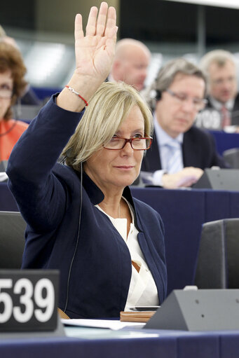 Fotografie 3: MEPs during Plenary Session in Strasbourg - Week 37