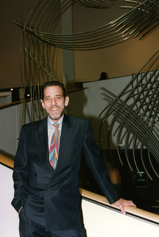 Ejner CHRISTIANSEN pictured at the European Parliament