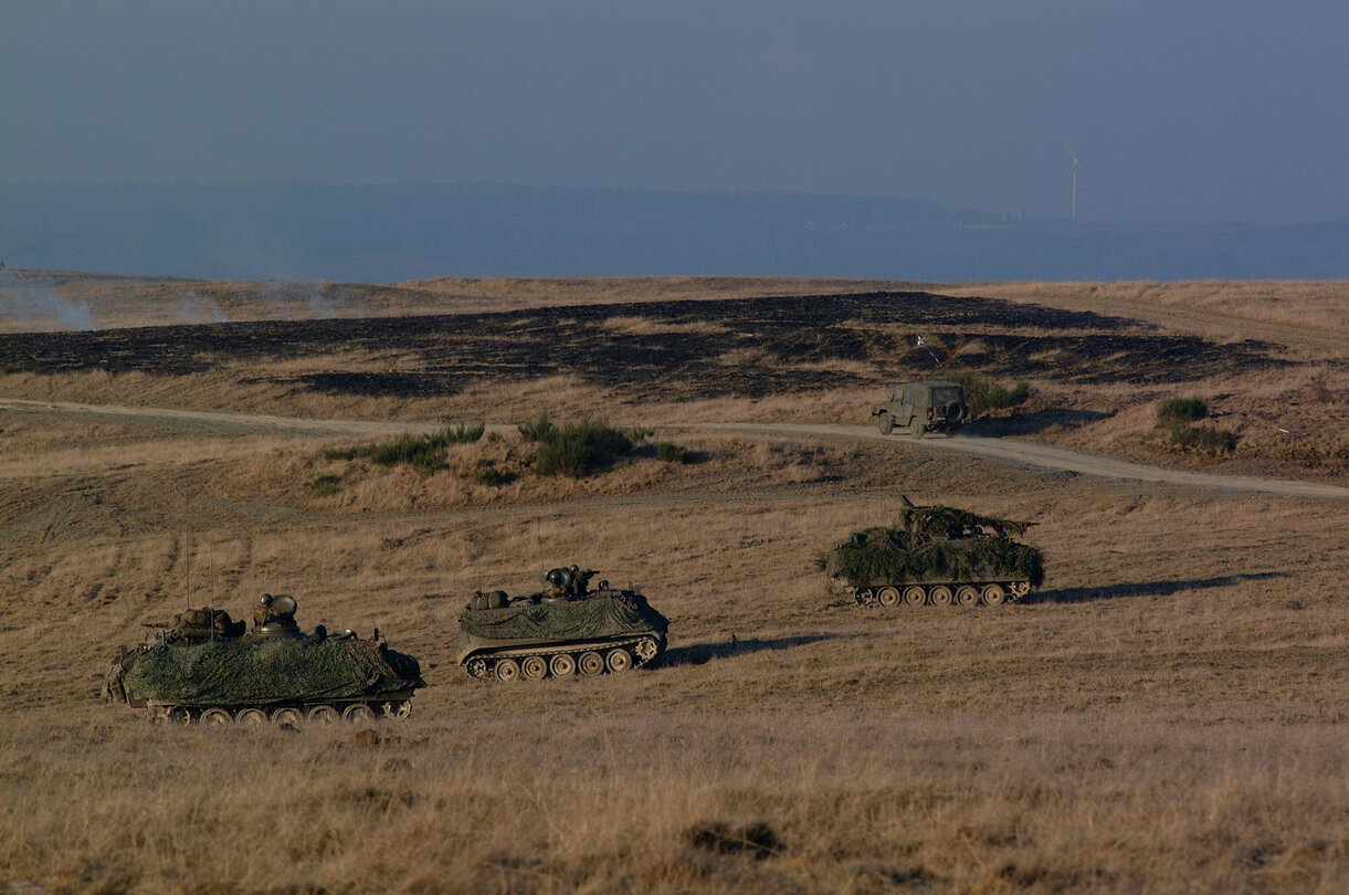 Belgian Army Exercices :   Force terrestre KFOR Military Weapons 7eme brigade mecanisee.