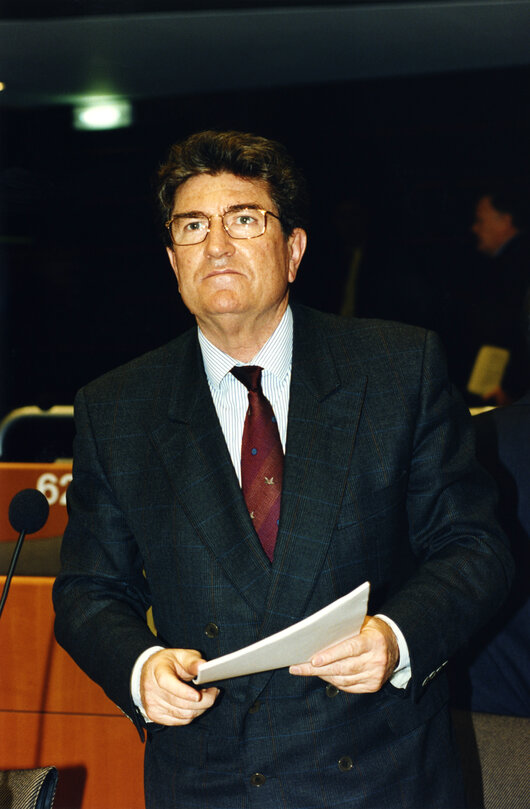 Portrait of Joaquin SISO CRUELLAS in the hemicycle