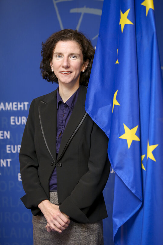 MEP Anneliese DODDS at the European Parliament in Brussels