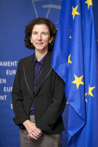 Suriet 10: MEP Anneliese DODDS at the European Parliament in Brussels