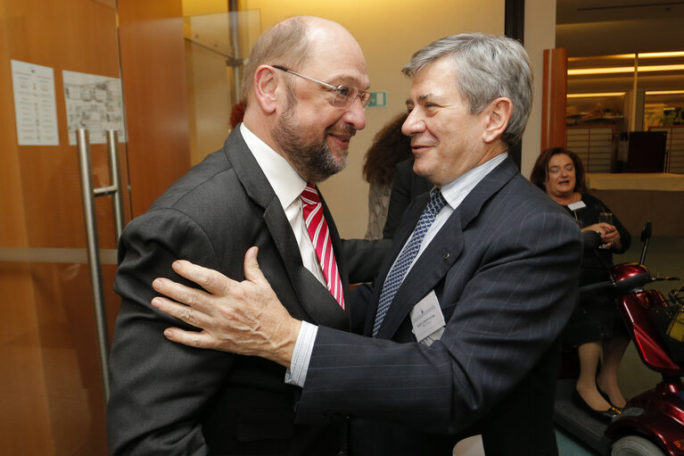 Martin SCHULZ - EP President meets with former members