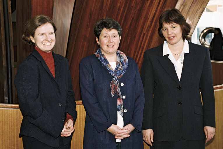 MEP Irene Barbara Lilia SOLTWEDEL-SCHAFER at the European Parliament in Strasbourg