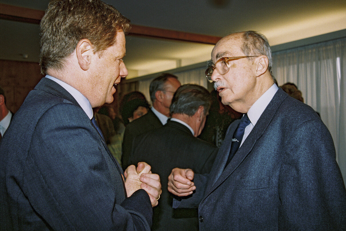 Reception on the occasion of Otto von Habsburg's birthday in the European Parliament